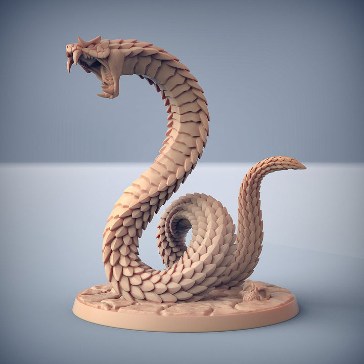 Giant Snakes | AMAZONS | 32mm or 28mm Fantasy Miniature | D&D | Artisan Guild