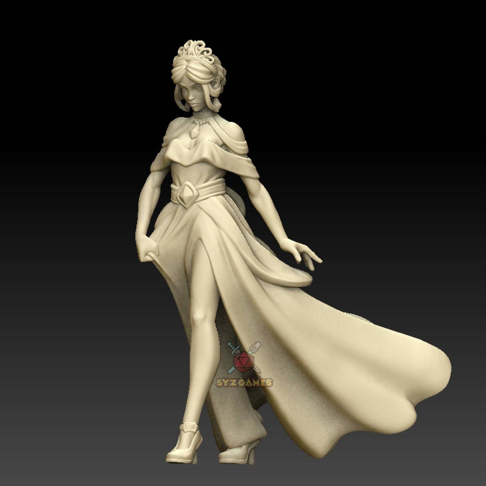 Princess | Fantasy Resin Miniature | DnD Miniatures | RPG | Tabletop Game