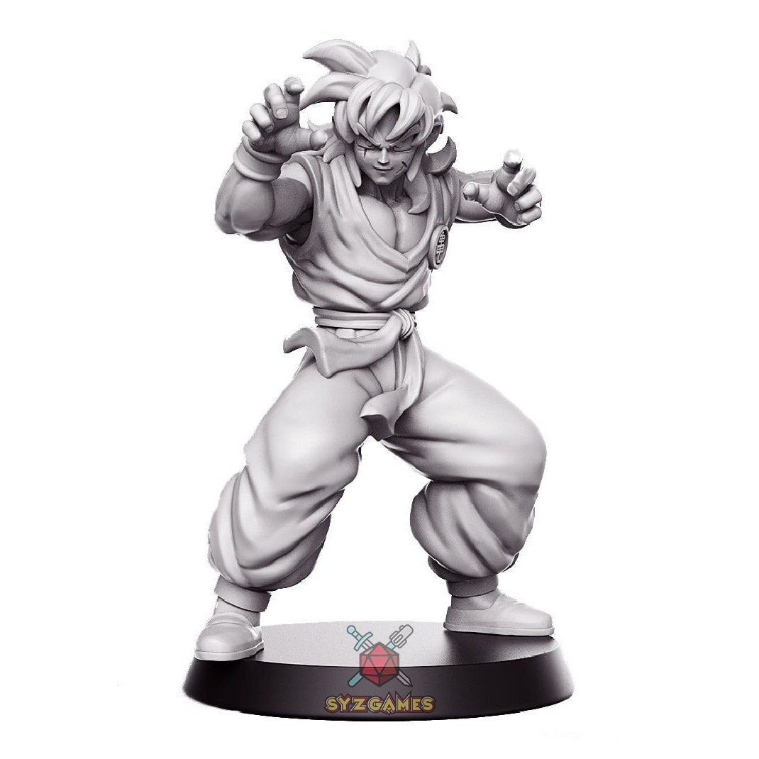 Yamcha | Fantasy Resin Miniature | DnD Miniatures | RPG | Tabletop Game | Dragon Ball