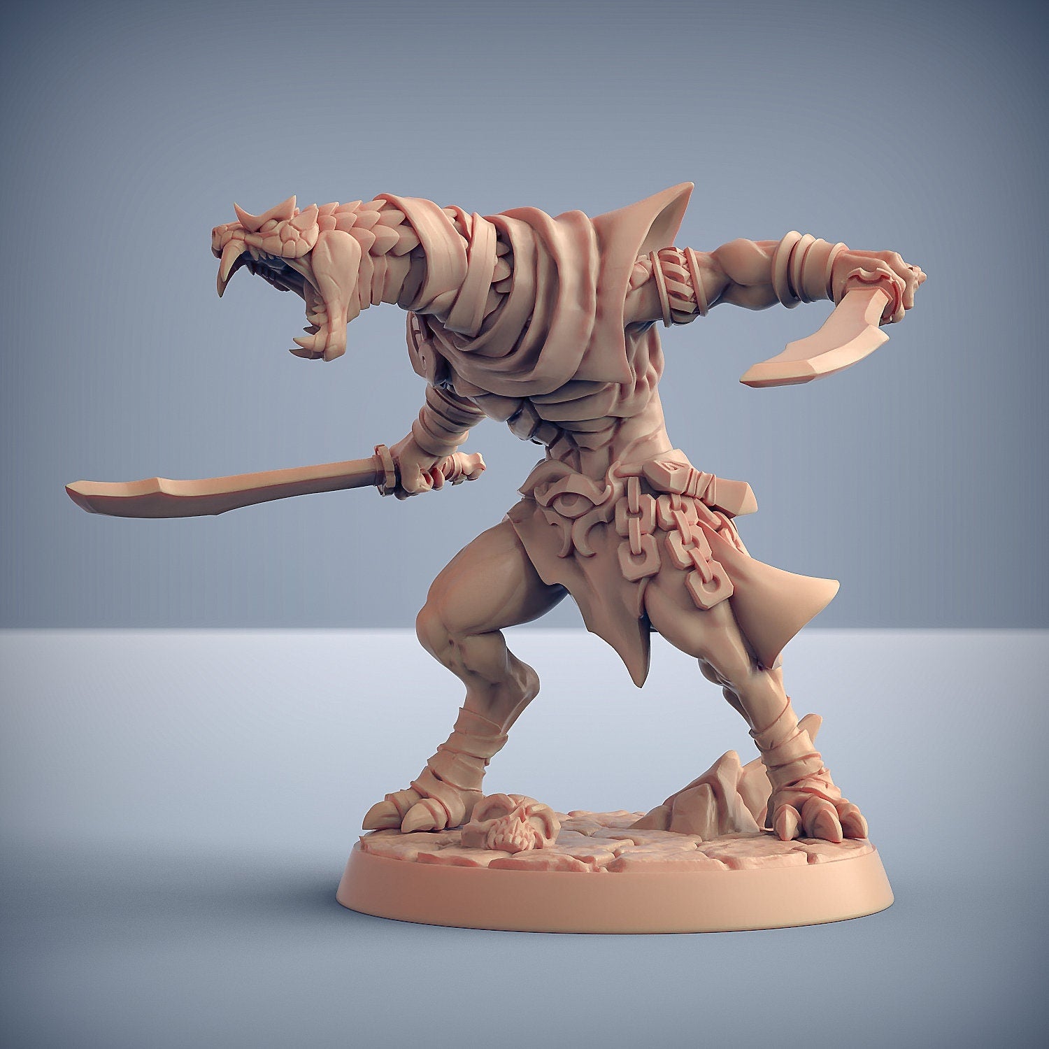 Nagarot Thralls | Fantasy Miniature | D&D | RPG | Tabletop Game | Artisan Guild