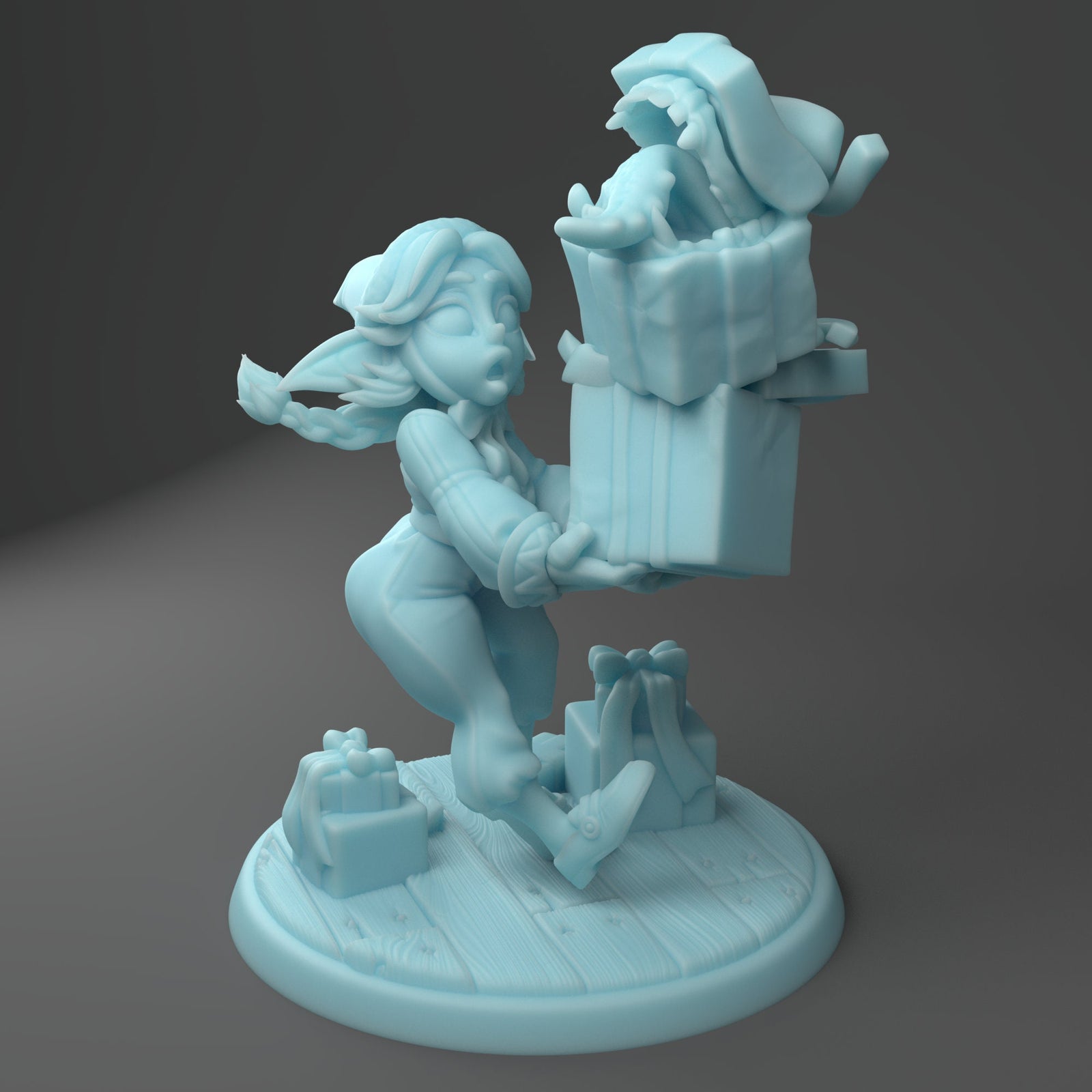 X-mas Goblins  | Fantasy Miniature | D&D | RPG | Tabletop Game | Twin Goddess