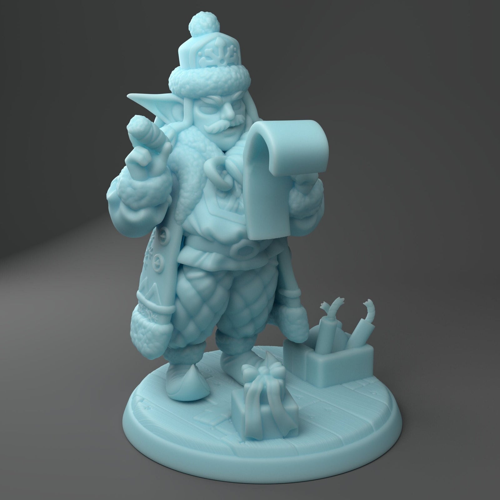MrGobbs, X- mas | Fantasy Miniature | D&D | Tabletop | Twin Goddess