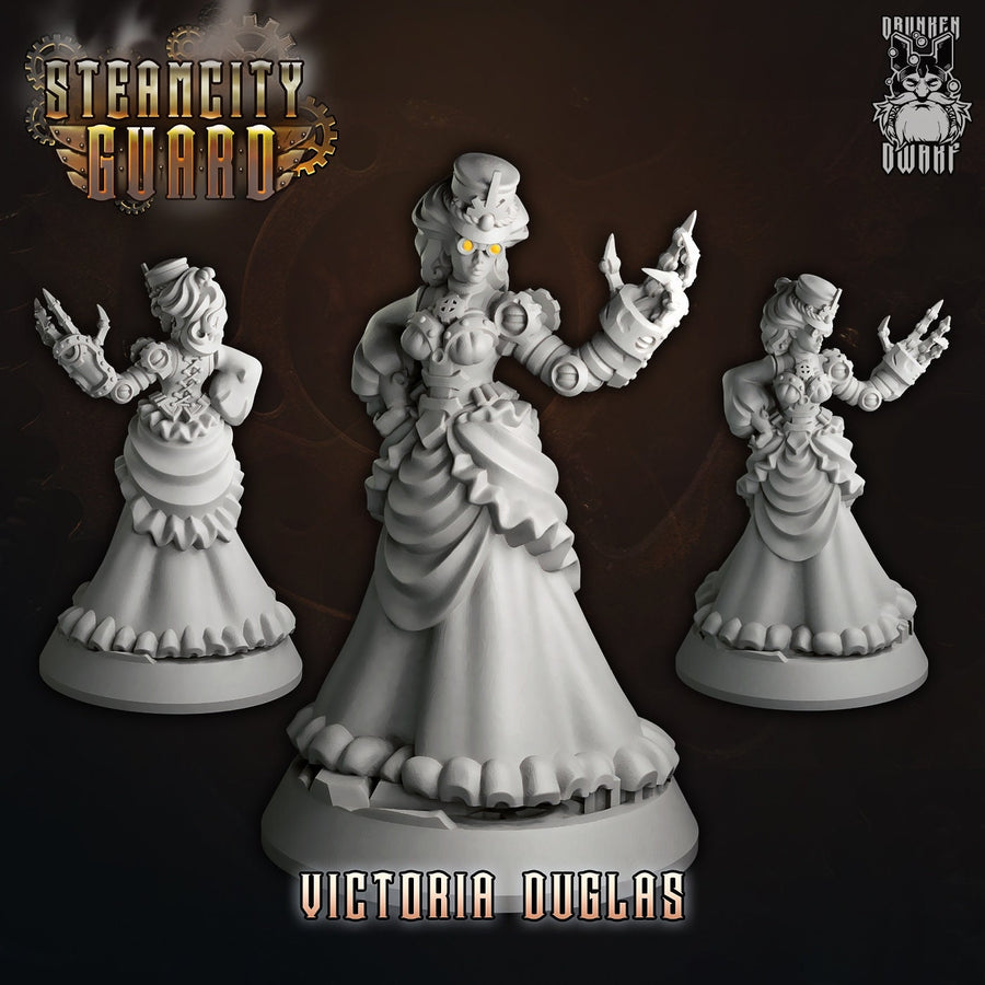 Victoria Douglas | Fantasy Resin Miniature | DnD Miniatures | RPG | Tabletop Games