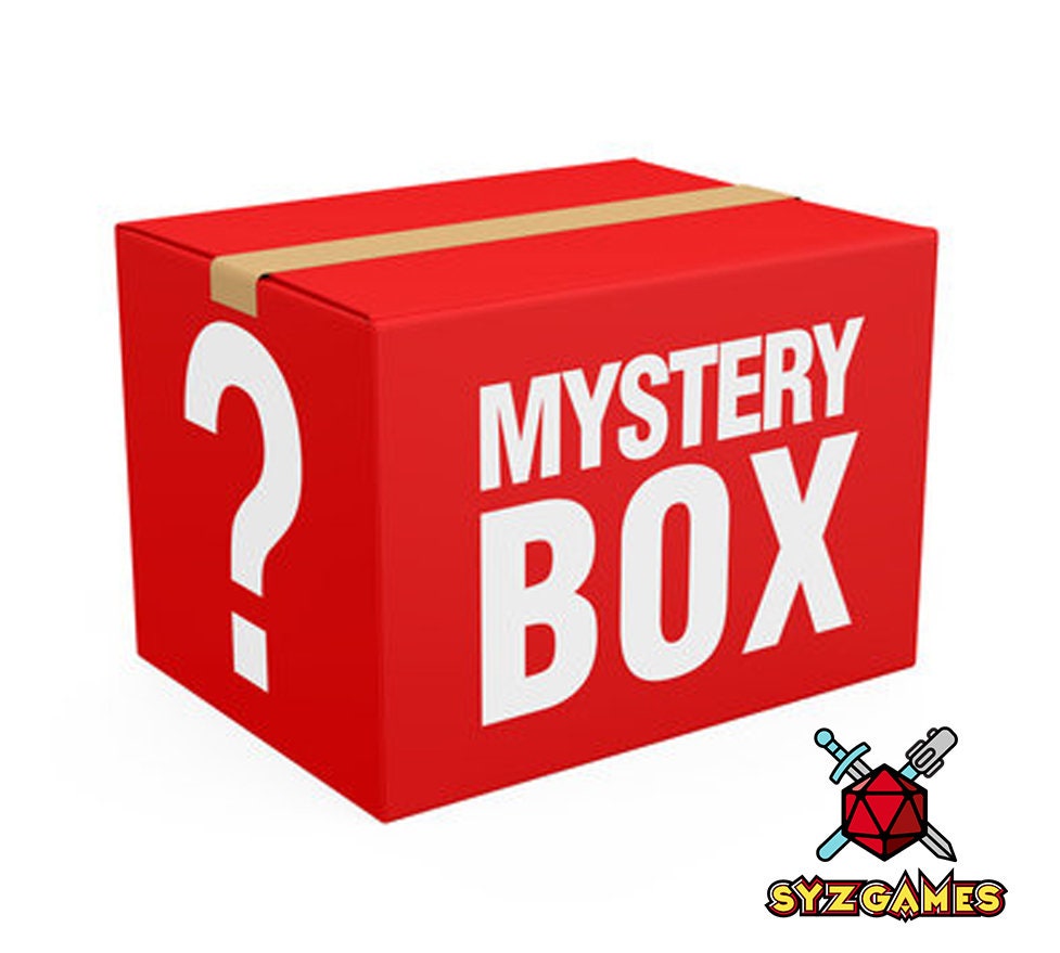 Mystery Grab Bag | Mystery Box | Random Box of Miniatures | Fantasy and Sci-Fi Resin Miniatures | D&D | RPG | Tabletop Games