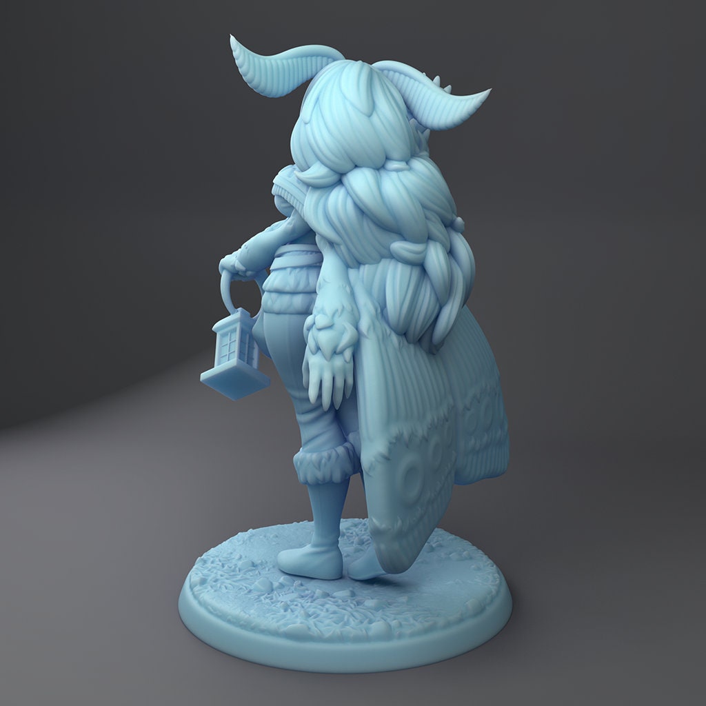 Gidae, the Moth GF | Fantasy Miniature | Dungeons and Dragons | D&D | Twin Goddess