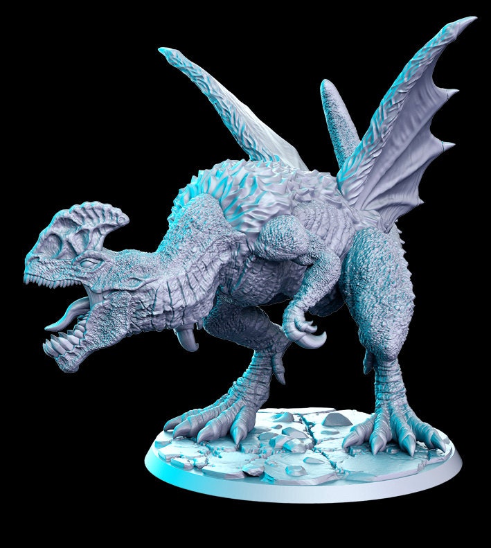 Cockatrizard | Fantasy Miniature | D&D | Tabletop Games | RN Estudio