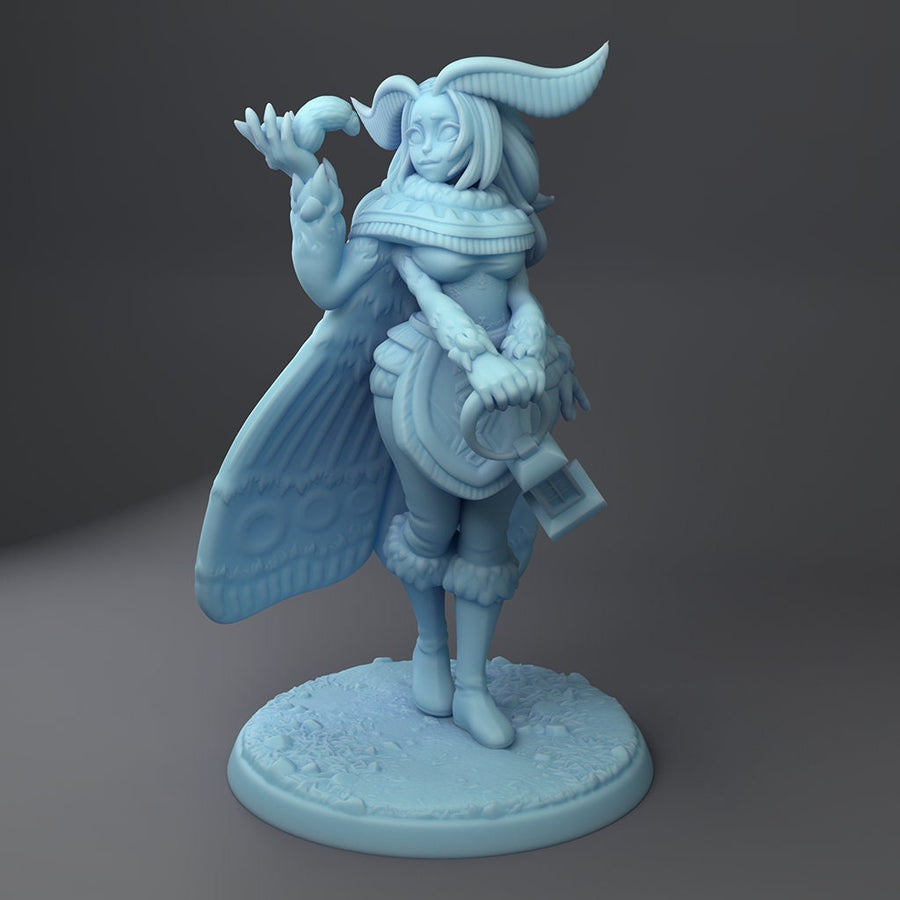 Gidae, the Moth GF | Fantasy Miniature | Dungeons and Dragons | D&D | Twin Goddess