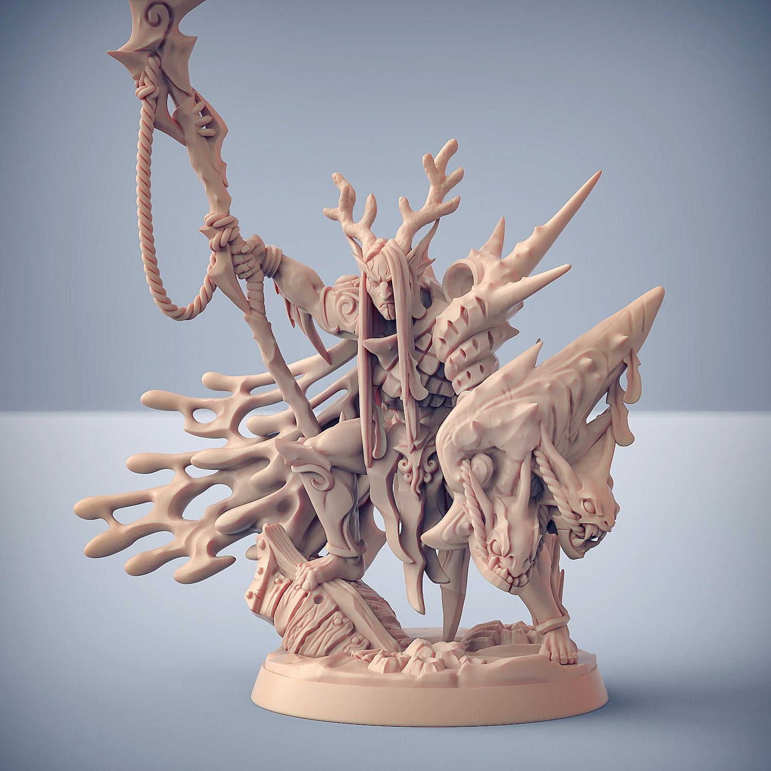 Siryus Jurabane | Fantasy Resin Miniature | DnD Miniatures | RPG | Tabletop Game | Artisan Guild