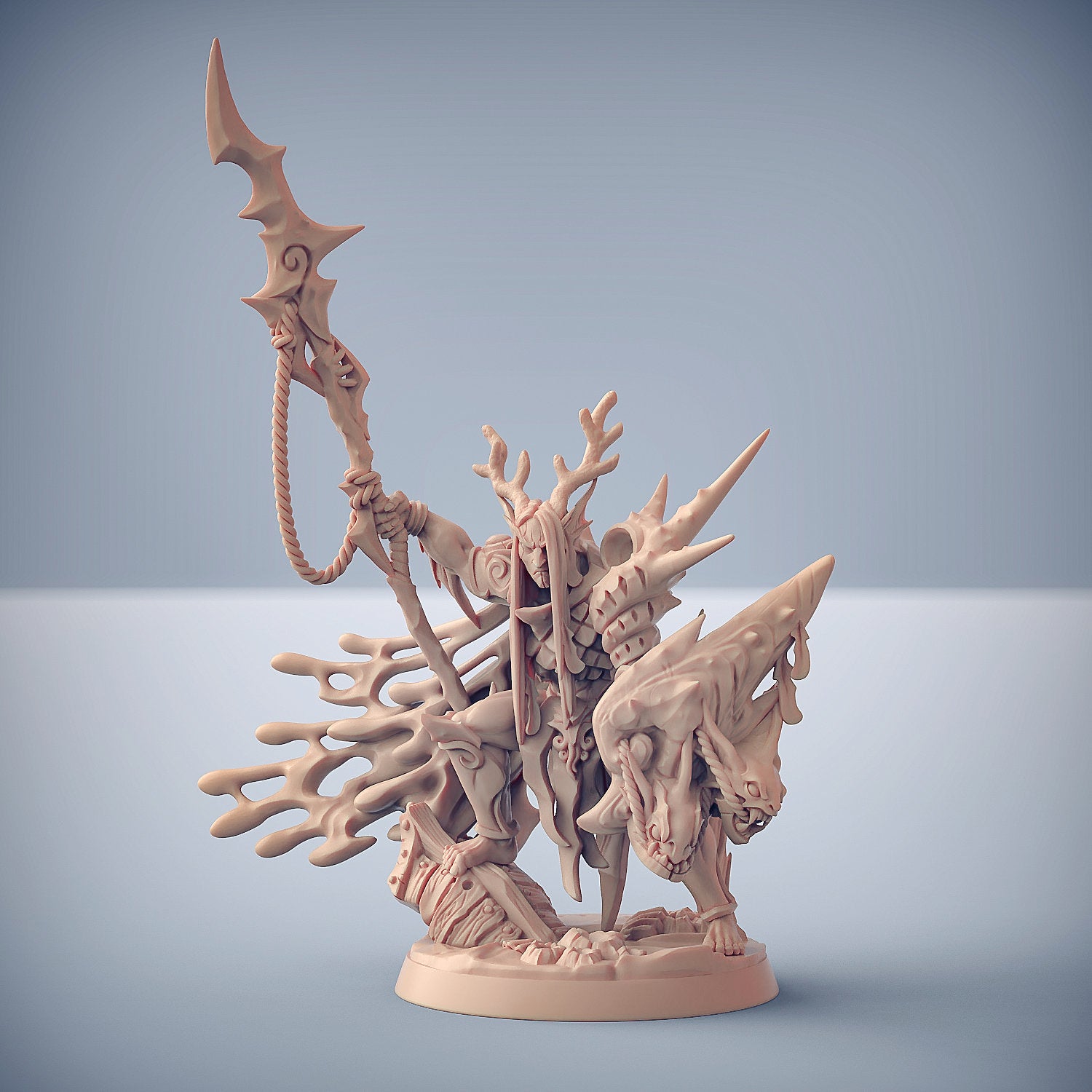 Siryus Jurabane | Fantasy Resin Miniature | DnD Miniatures | RPG | Tabletop Game | Artisan Guild