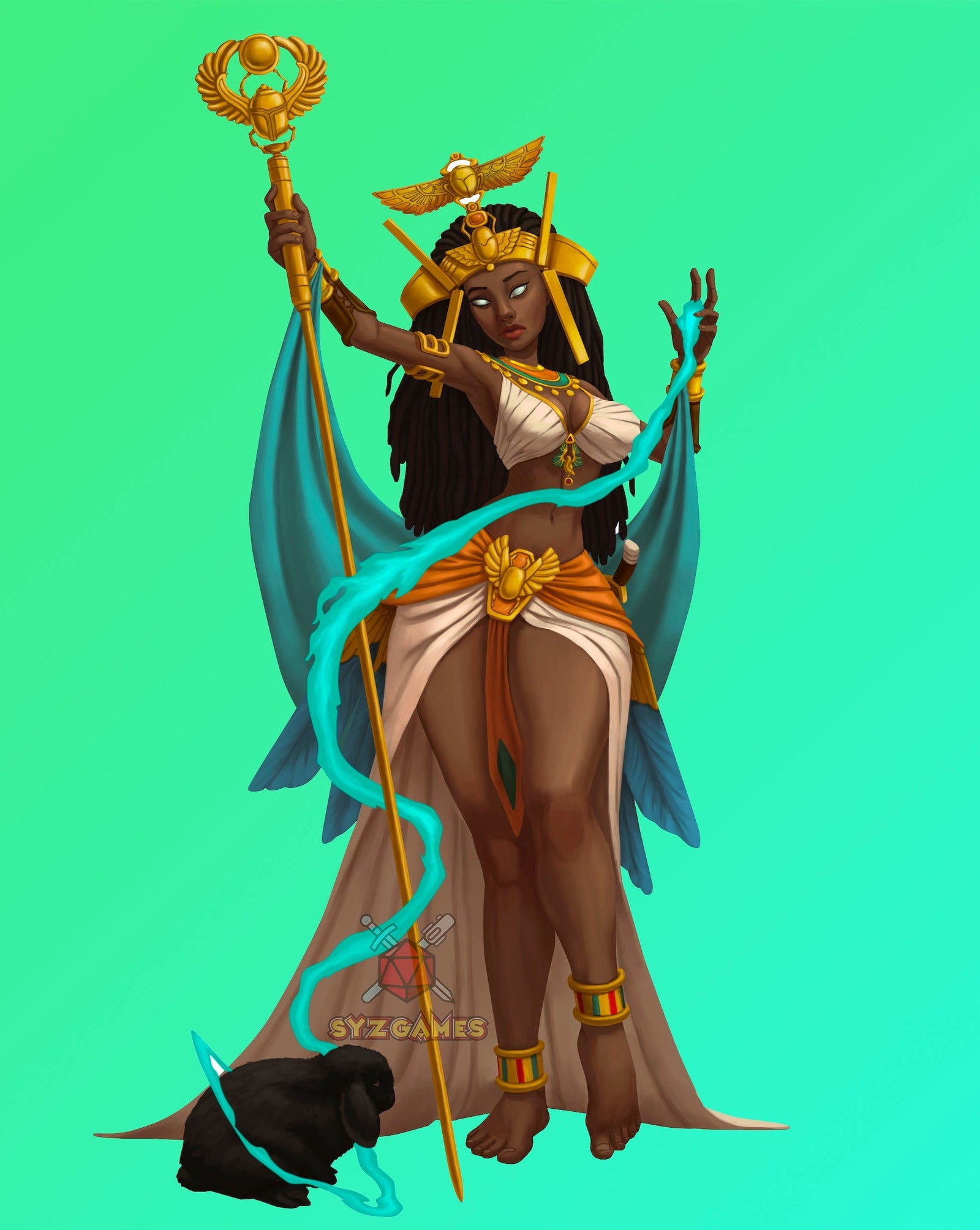 Oracle Pinup | 32mm or 75mm Fantasy Miniature | D&D | Tabletop Games | RN Estudio