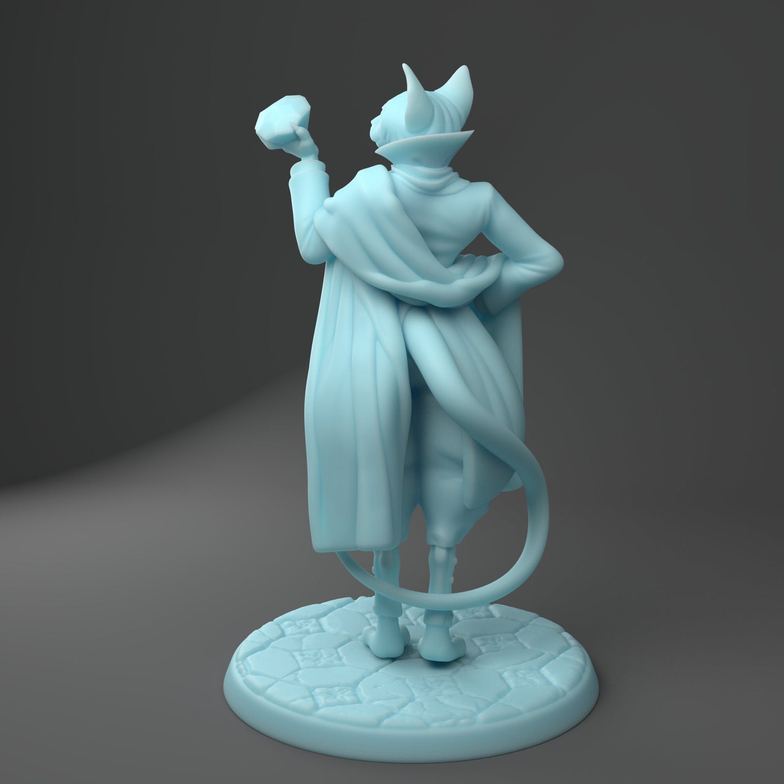 Mortimer the Tabaxi Nobleman | Fantasy Miniature | D&D | Tabletop | Twin Goddess