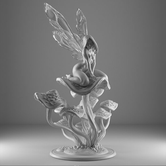 Noon Fae | 32mm or 75mm  Fantasy Resin Miniature | DnD Miniature | RPG