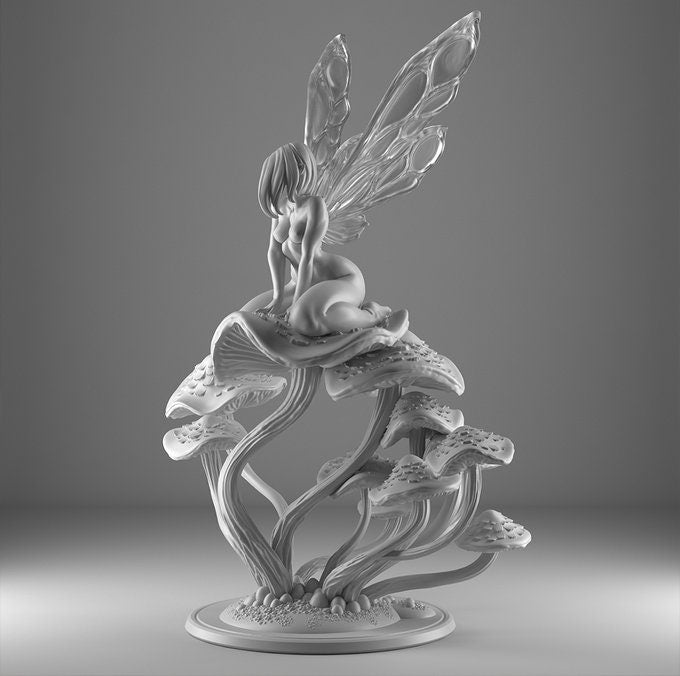 Noon Fae | 32mm or 75mm  Fantasy Resin Miniature | DnD Miniature | RPG