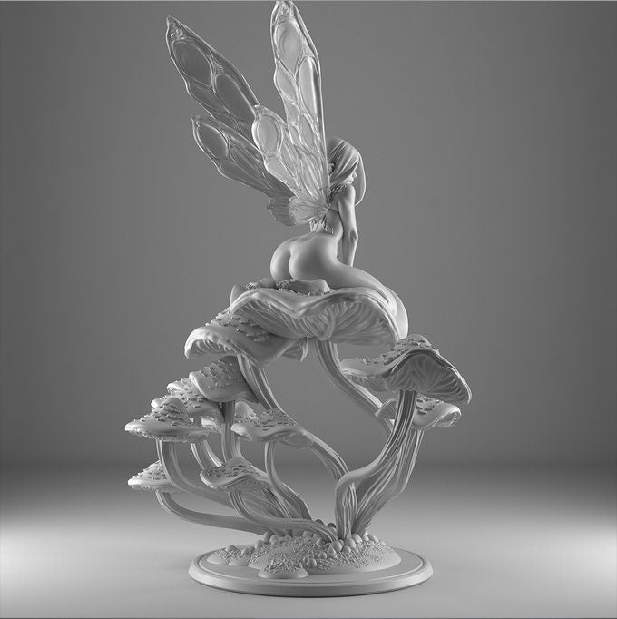 Noon Fae | 32mm or 75mm  Fantasy Resin Miniature | DnD Miniature | RPG