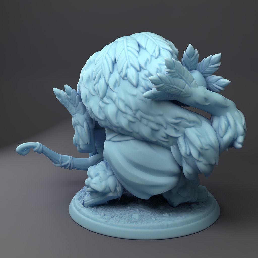 OwlBear Hunter | Fantasy Miniature | Dungeons and Dragons | DnD Miniature | Twin Goddess