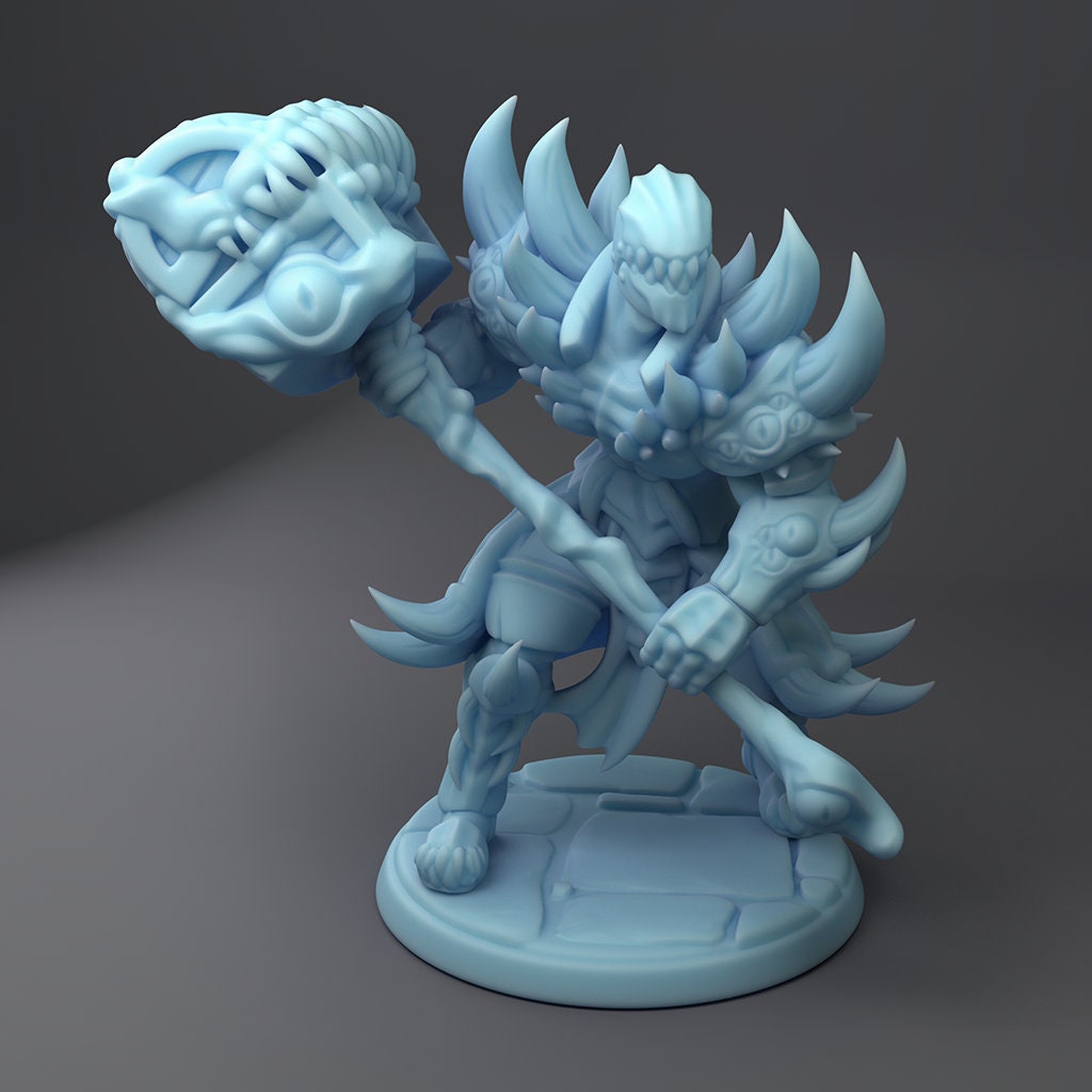 Mimic Hunter | Fantasy Miniature | Dungeons and Dragons | DnD Miniature | Twin Goddess