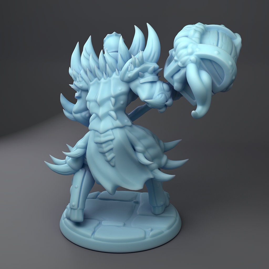 Mimic Hunter | Fantasy Miniature | Dungeons and Dragons | DnD Miniature | Twin Goddess