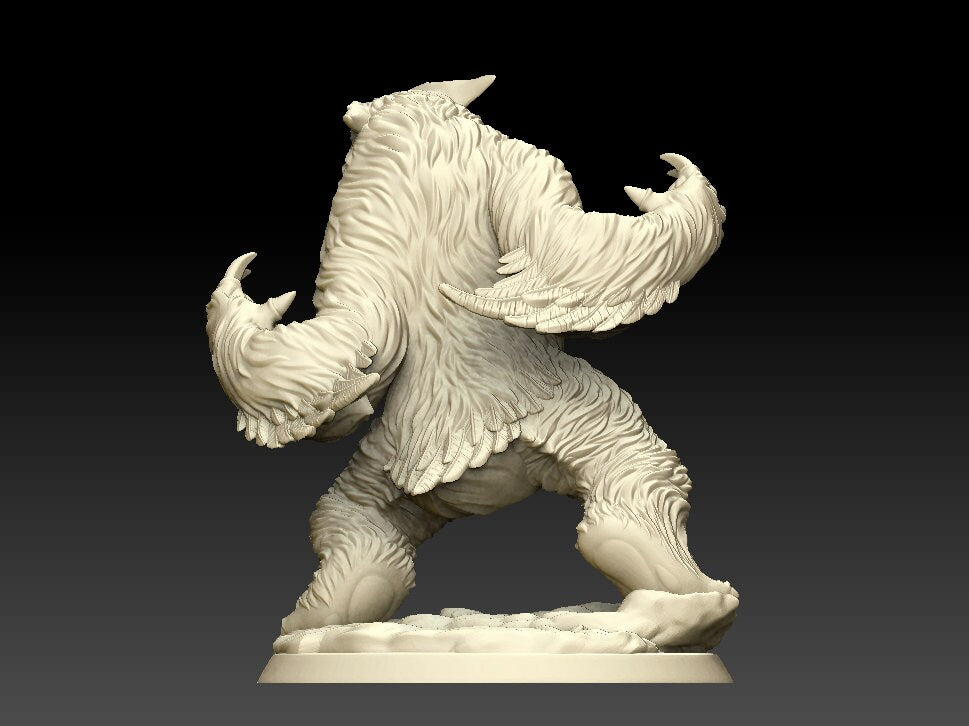 Owlbear - Roaring | Fantasy Miniature | Dungeons and Dragons | DnD Miniature | Tabletop Game | RPG | Pathfinder