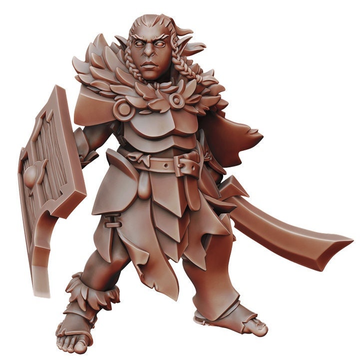 Hobgoblin Warrior | Fantasy Miniature | Dungeons and Dragons | DnD Miniature | Tabletop Game | RPG | Pathfinder |  Manuel Boria
