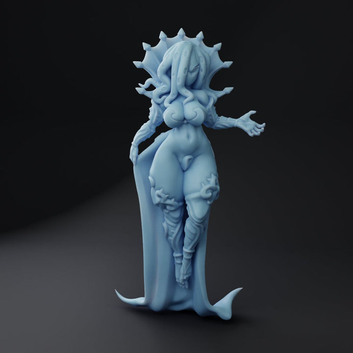 Flaya - Lilithid Mind Seducer | 32mm or 75mm Fantasy Miniature | DnD Miniature | Twin Goddess