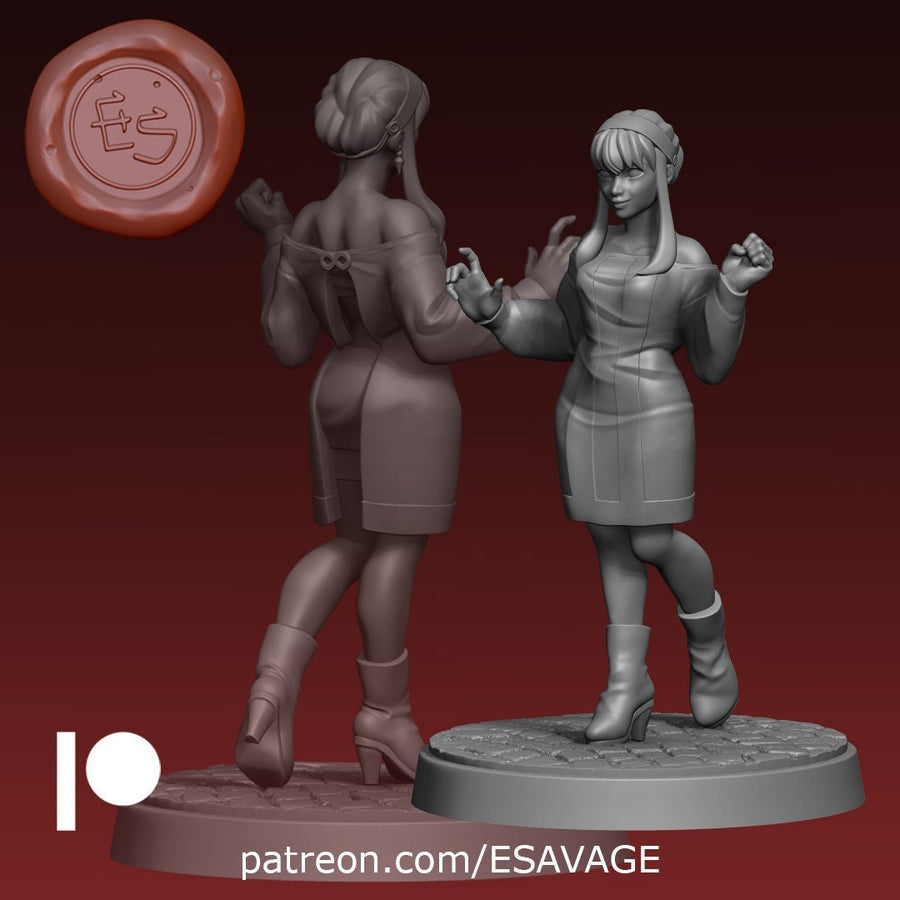 Yor | Fantasy Miniature | Dungeons and Dragons | DnD Miniature | Tabletop Game | RPG | Pathfinder |  Ethan Savage Studios