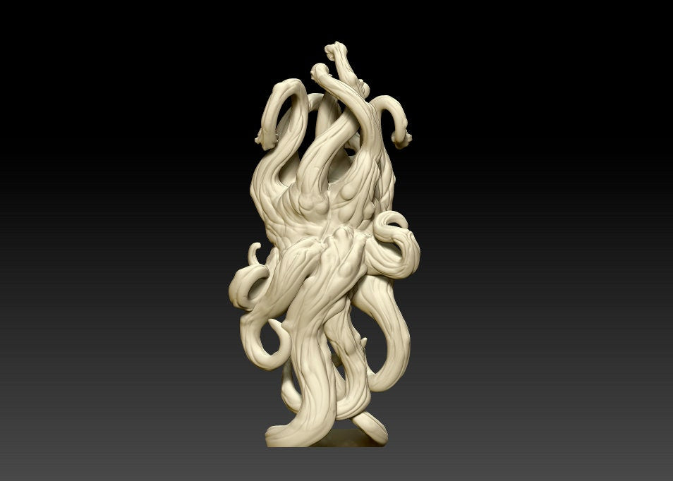Mind Witness | Fantasy Resin Miniature | DnD Miniature | RPG | Tabletop Game | Printed Obsession