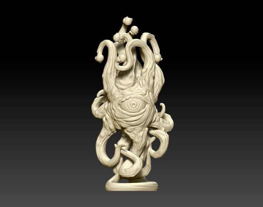 Mind Witness | Fantasy Resin Miniature | DnD Miniature | RPG | Tabletop Game | Printed Obsession