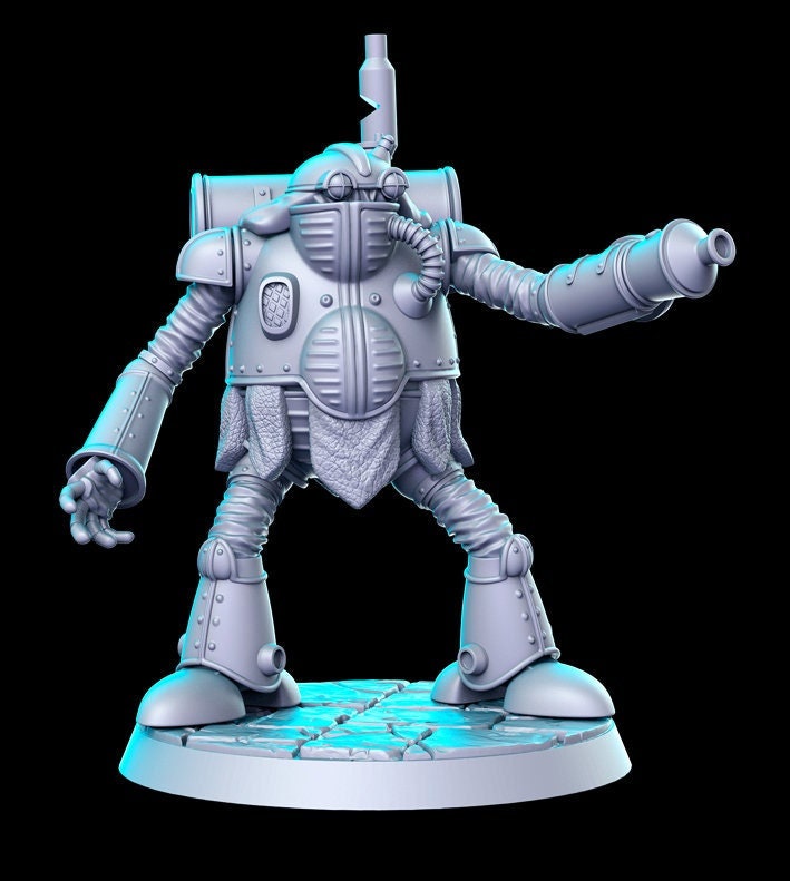 Robo | Sci-Fi Miniature | Fantasy Miniature | DnD Miniature | RPG | Tabletop Game | Pathfinder | RN Estudio