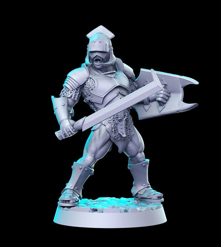 Uruk Armor | Fantasy Miniature | DnD Miniature | RPG | Tabletop Game | Pathfinder | RN Estudio