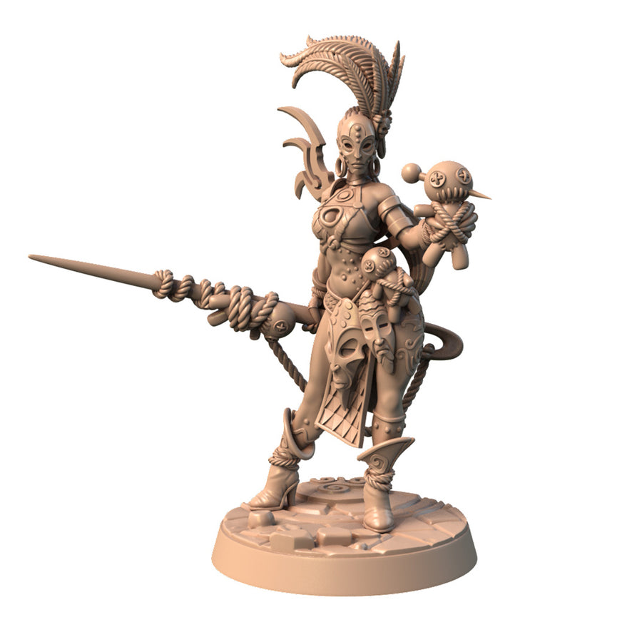 Alem, the Sorceress of Threads Fantasy Minis DnD Warhammer Roleplaying