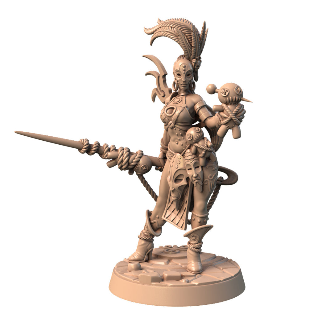 Alem, the Sorceress of Threads Fantasy Minis DnD Warhammer Roleplaying