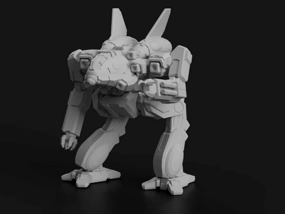 Warhammer Master Python BKP-Prime Black Python MechWarrior Battletech Sci-Fi Miniature ...