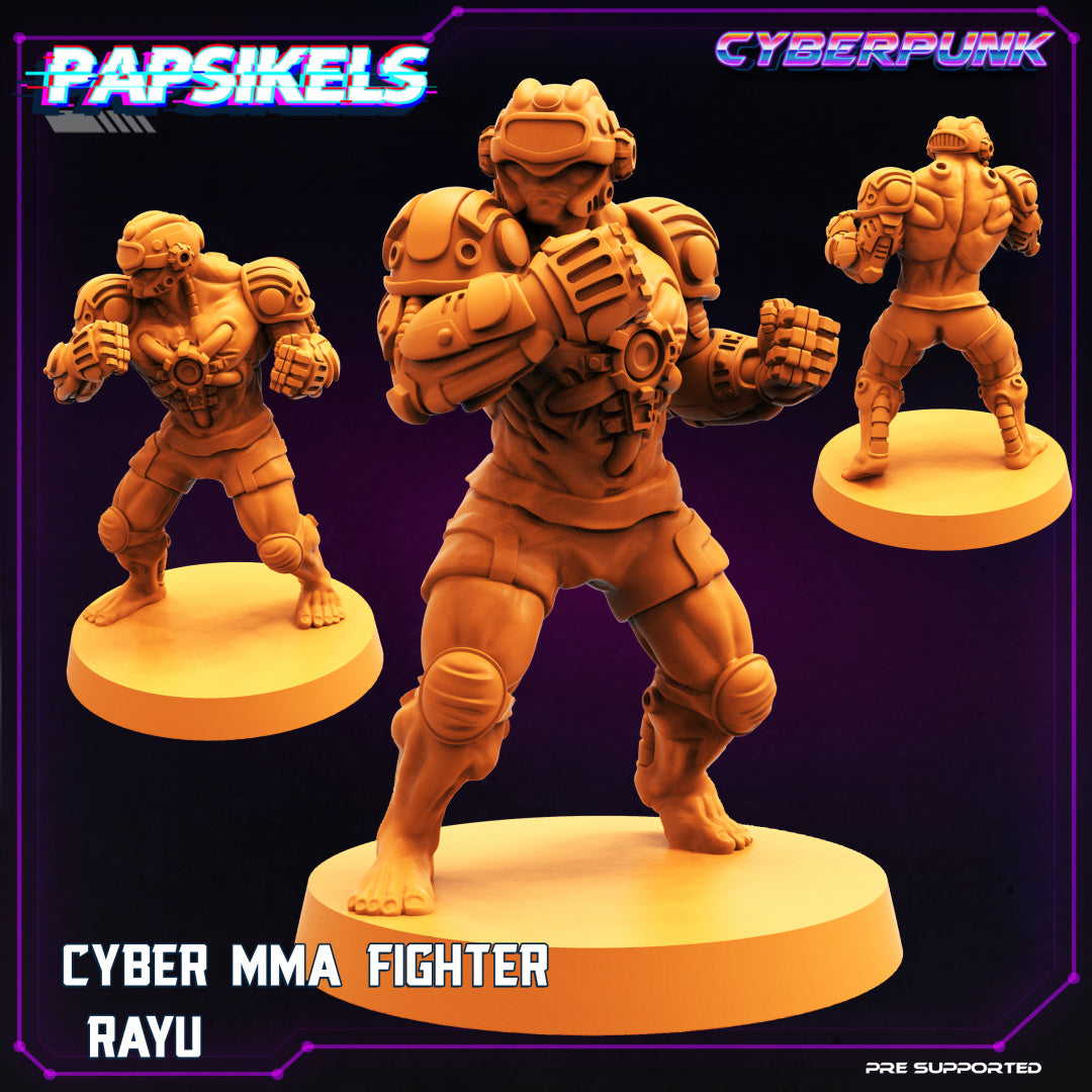 Cyber-MMA-Kämpfer Rayu