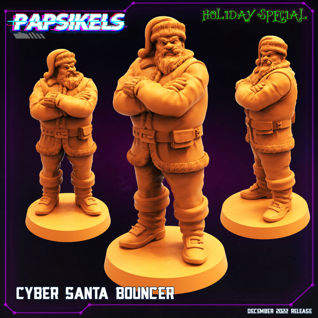 Cyber Stanta Bouncer Cyberpunk Sci-Fi Miniature DnD RPG Jeu de rôle ...