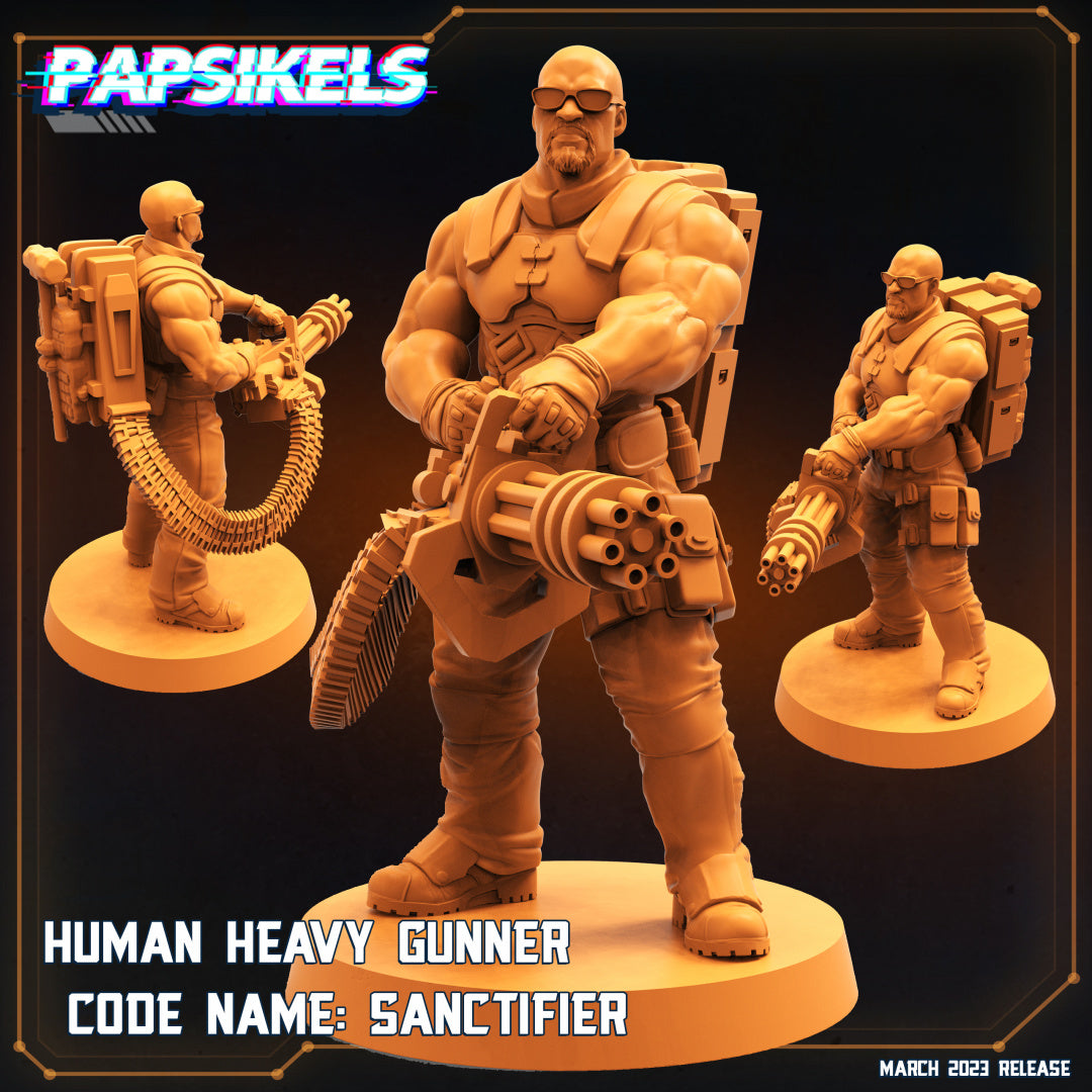 Human Gunner Code Name Sanctifier