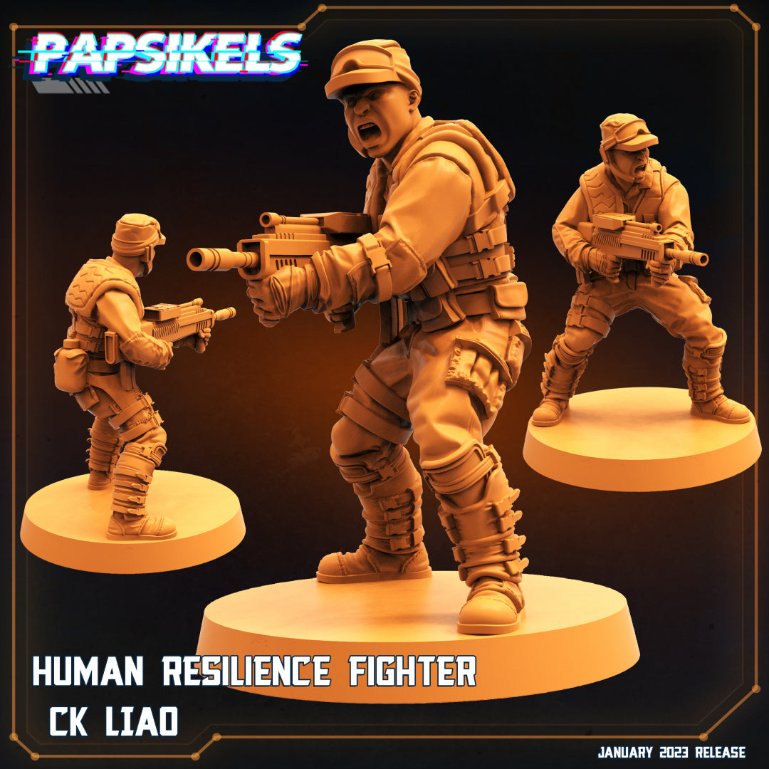 Human Resilience Fighter Ck Liao