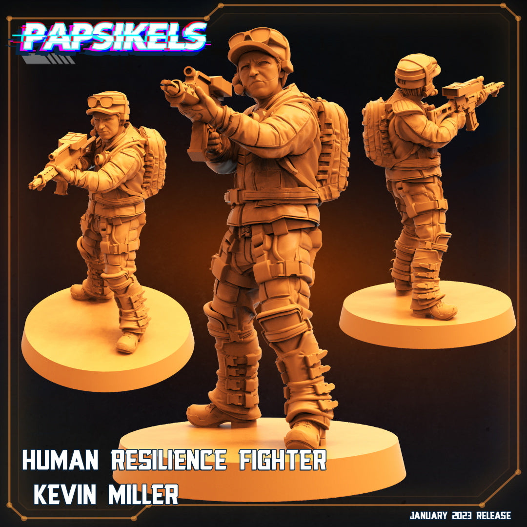 Human Resilience Fighter Kevin Miller
